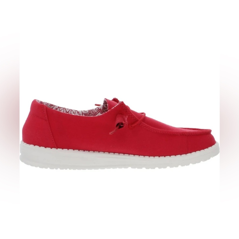 Hey Dude Wendy in Red, Size 8